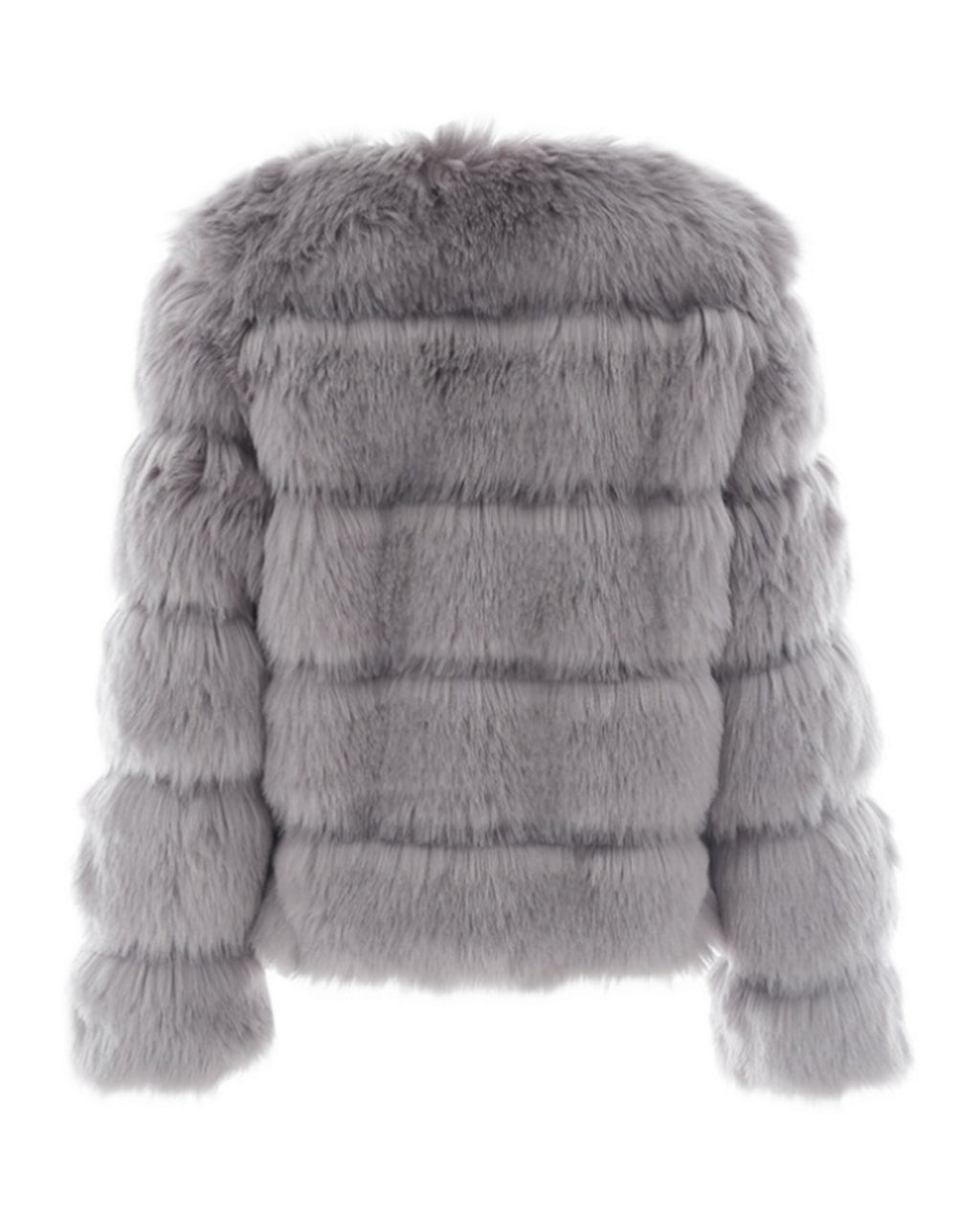 Faux Furry Slim Mink Jacket Short Faux Fur Fur Coat photo 4