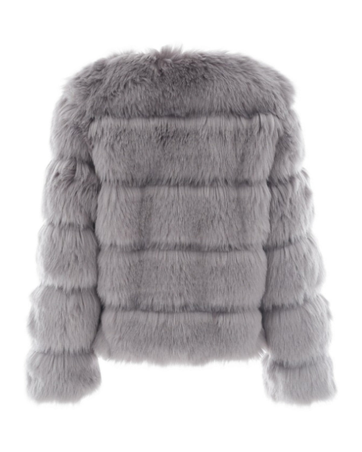 Faux Furry Slim Mink Jacket Short Faux Fur Fur Coat photo 4