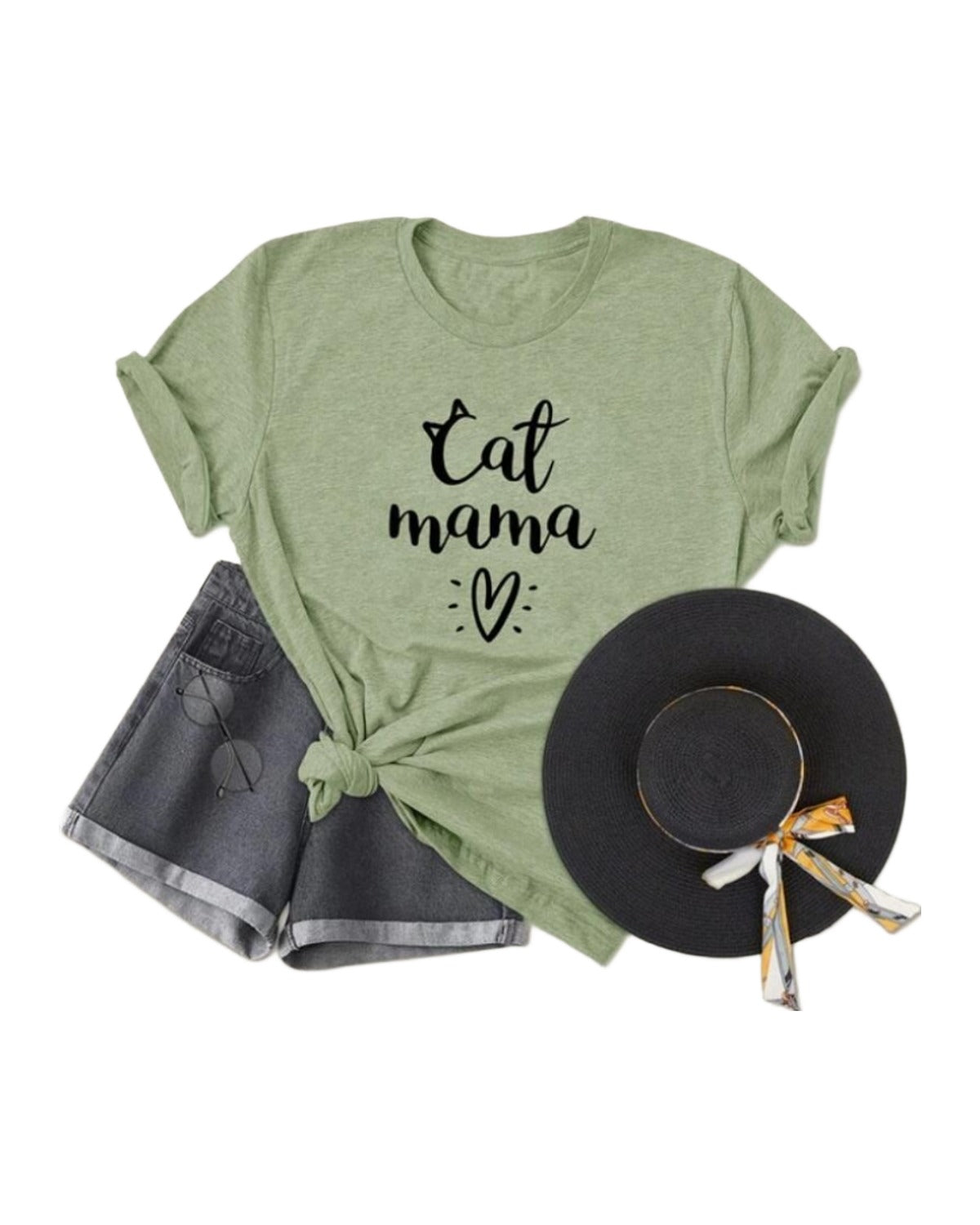 Cat Mama Graphic Tee photo 3