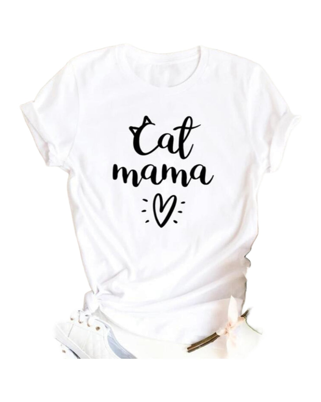 Cat Mama Graphic Tee photo 5