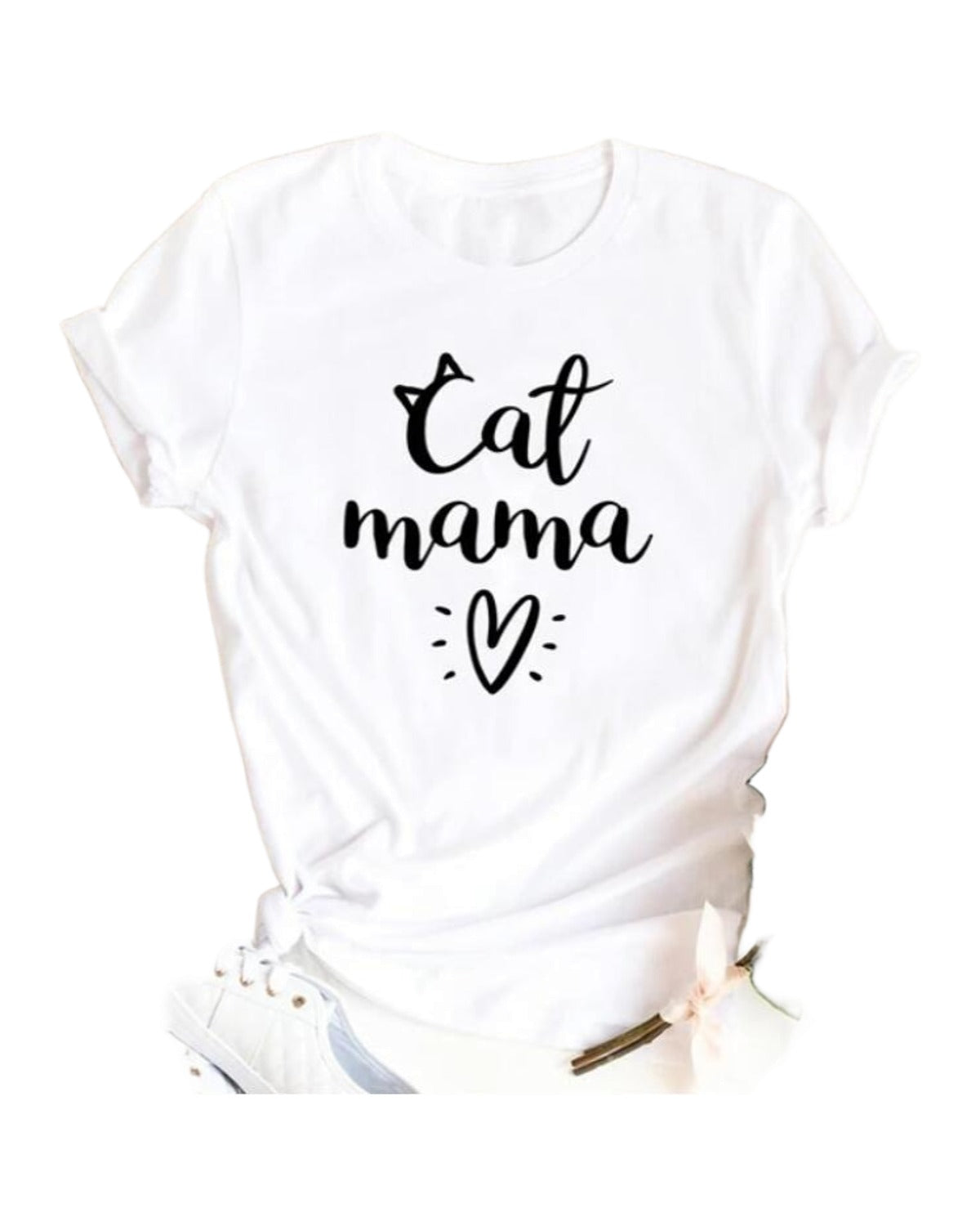 Cat Mama Graphic Tee photo 5