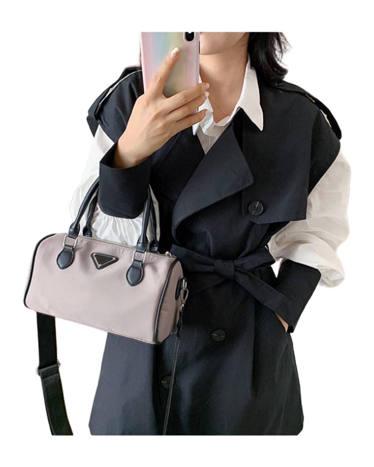 Canvas Boston Bag Shoulder photo 1