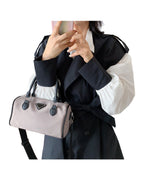 Canvas Boston Bag Shoulder photo 3