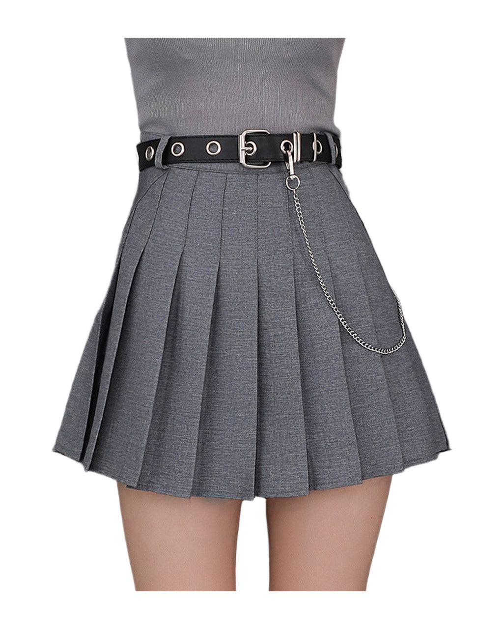 Punk Street Skirt Pleated photo 2