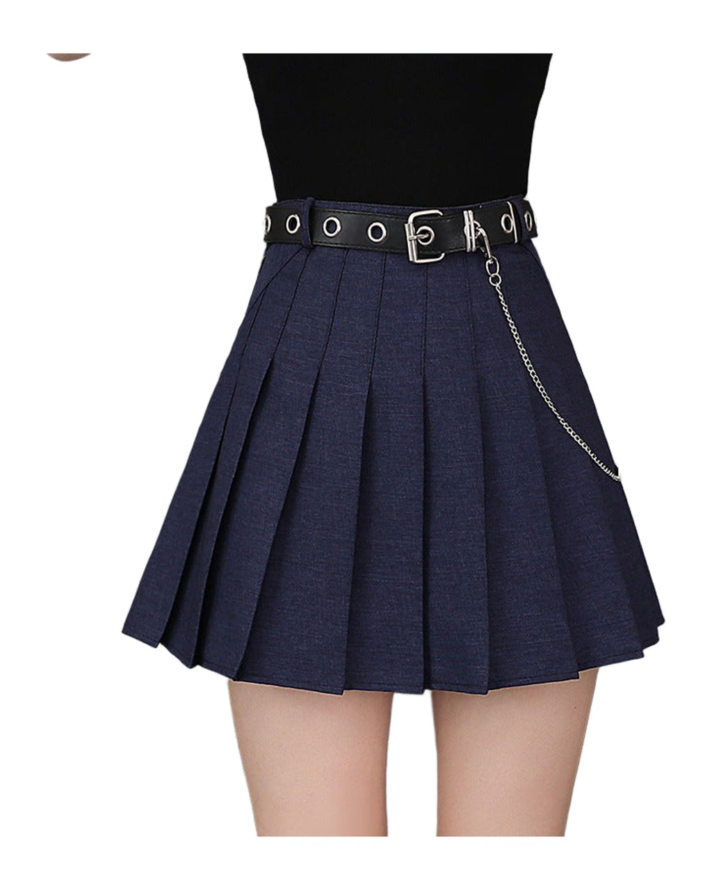 Punk Street Skirt Pleated photo 3