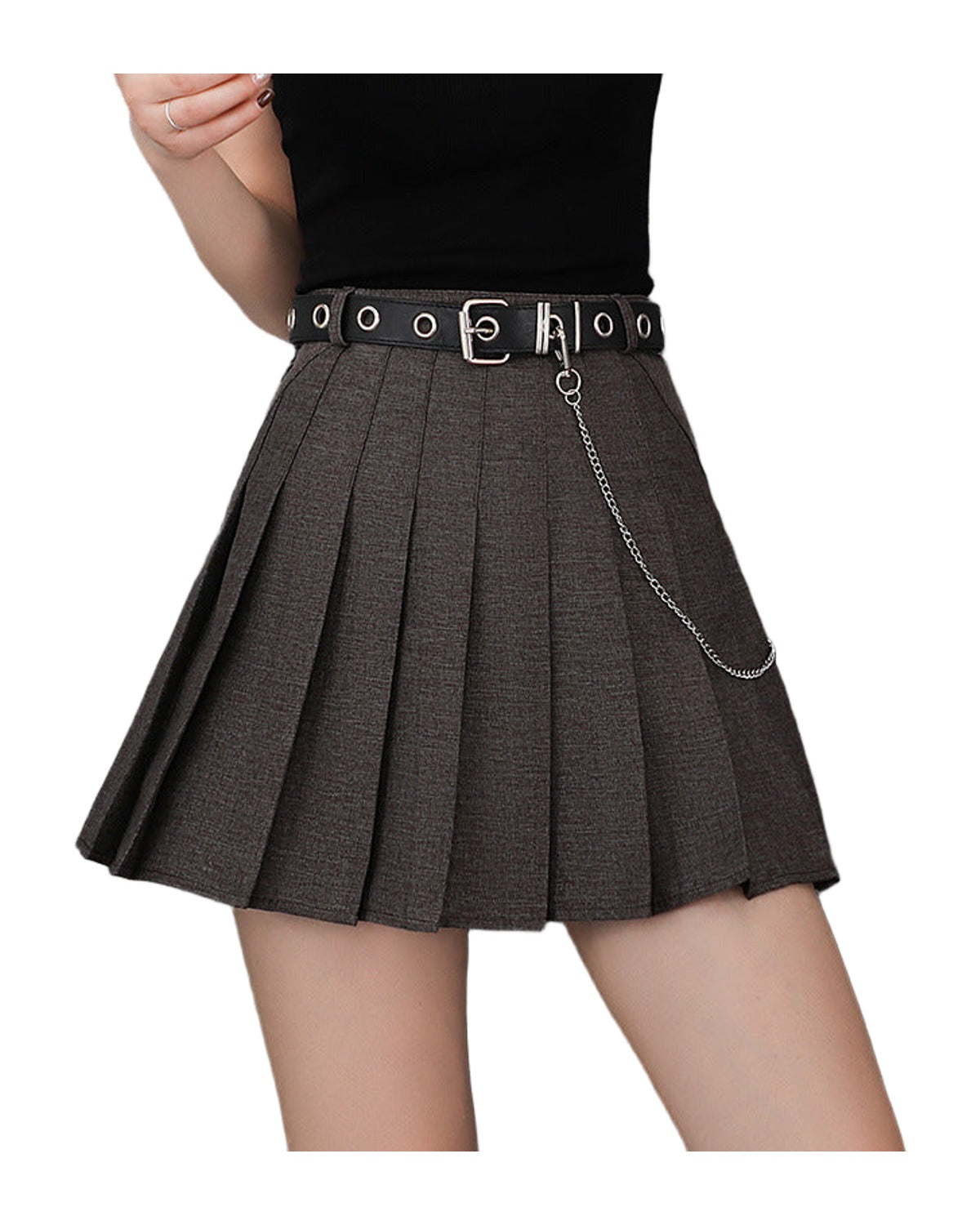 Punk Street Skirt Pleated photo 6