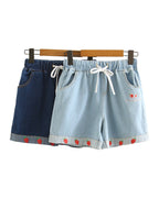 Strawberry Loose Wide-leg Jeans photo 1
