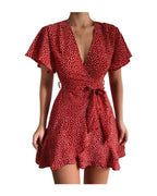 Printed Polka Dot Dress photo 1