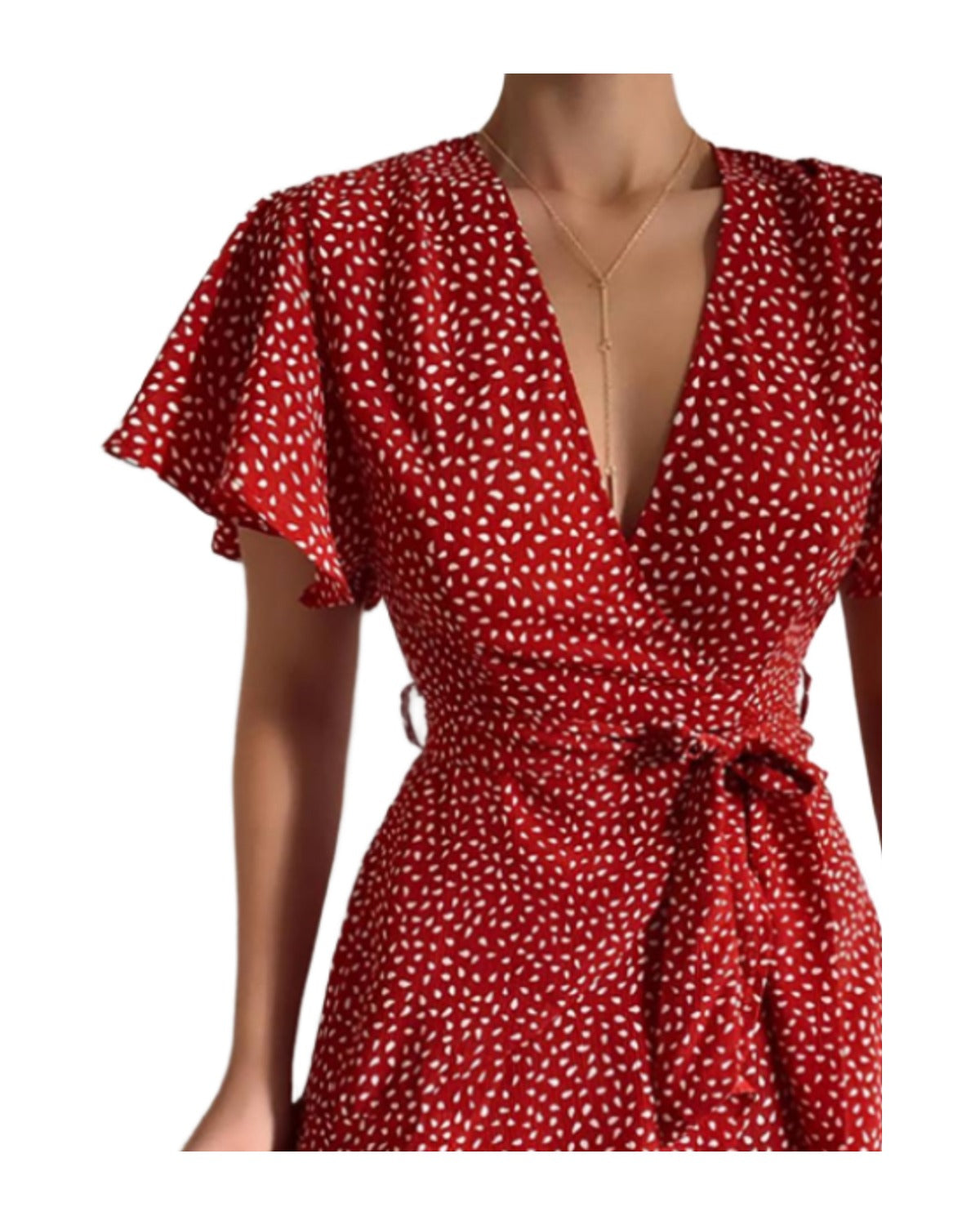 Printed Polka Dot Dress photo 4