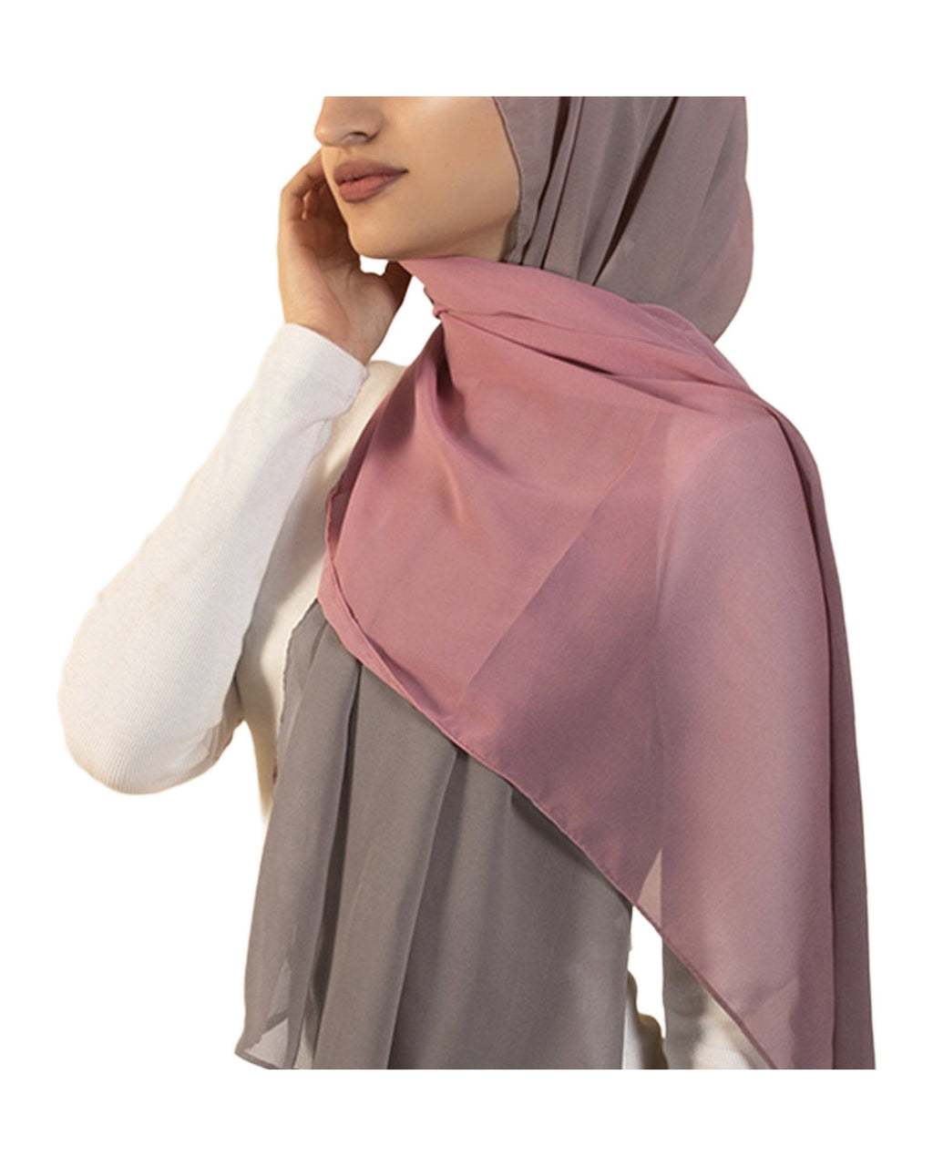 Pearl Dyed Chiffon Scarf photo 2
