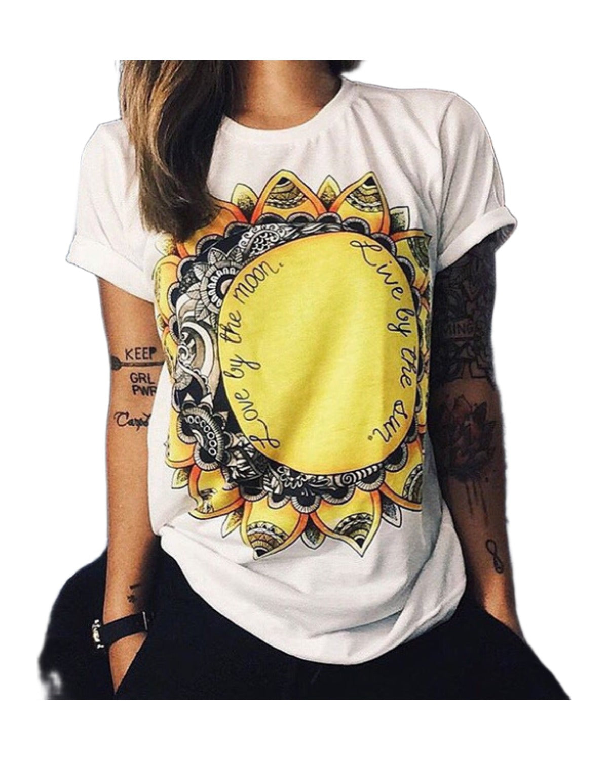 3d Printed Milk Silk Tatoo T-shirt Variety photo 2