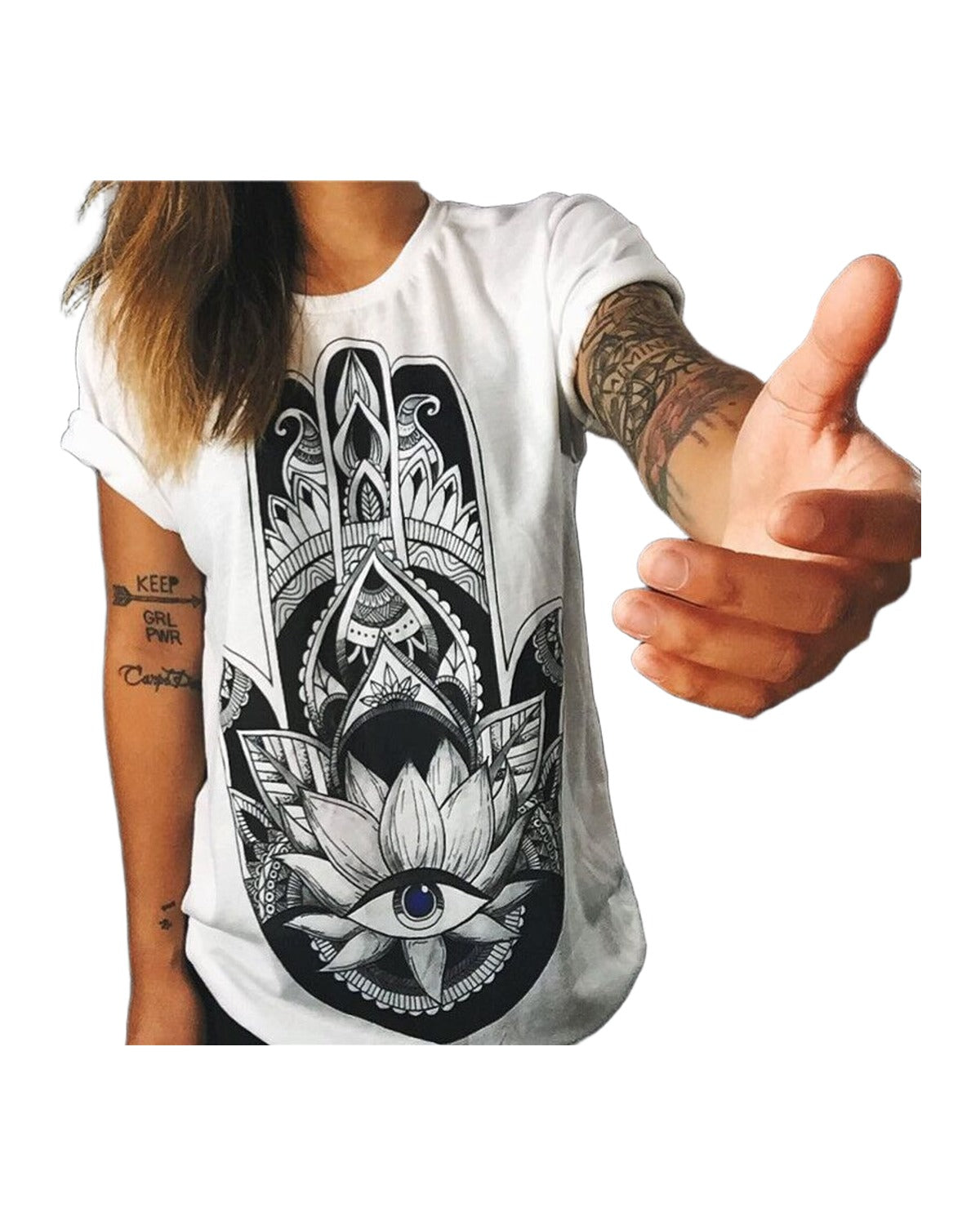 3d Printed Milk Silk Tatoo T-shirt Variety photo 5