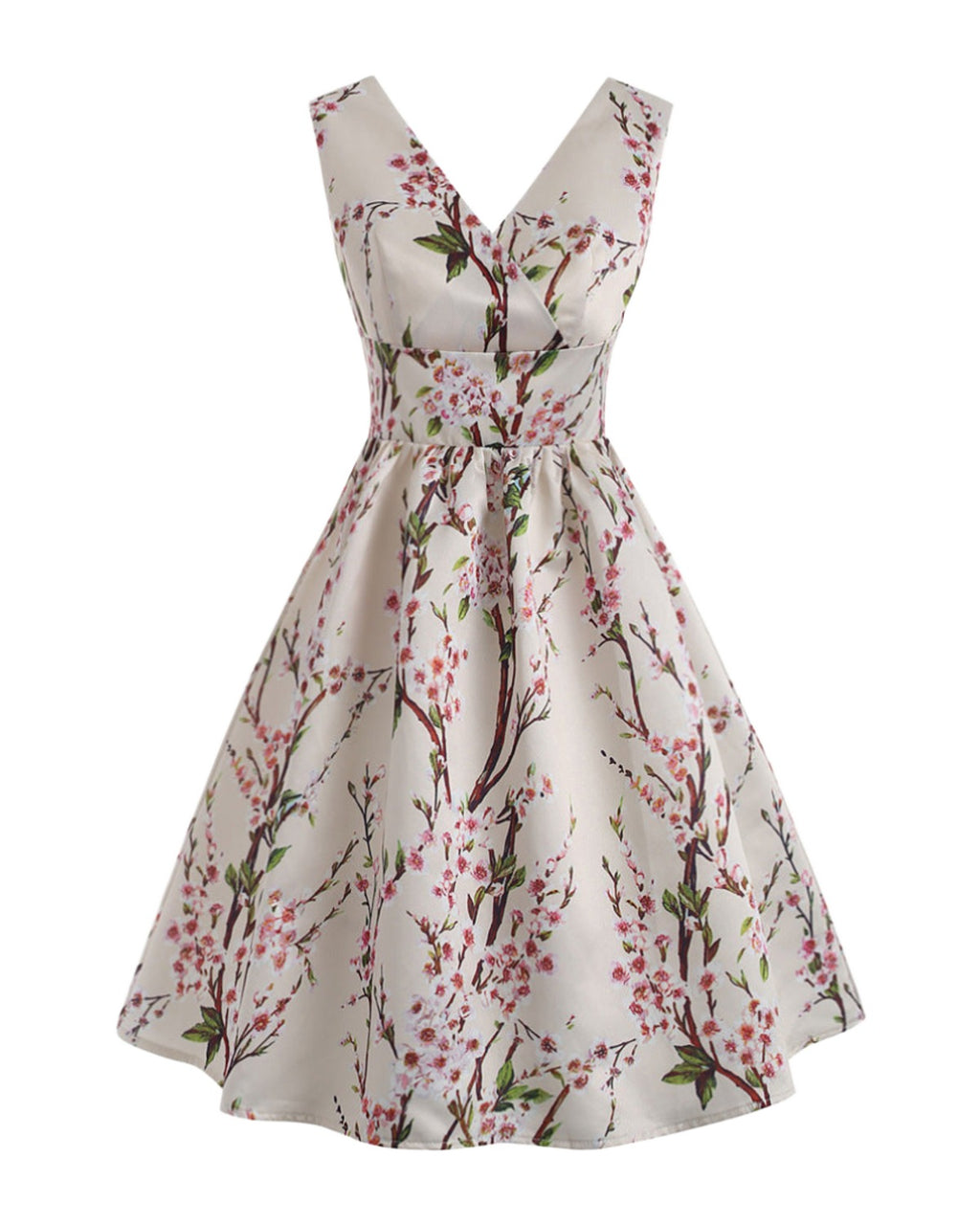 Sleeveless V-neck Dress photo 4