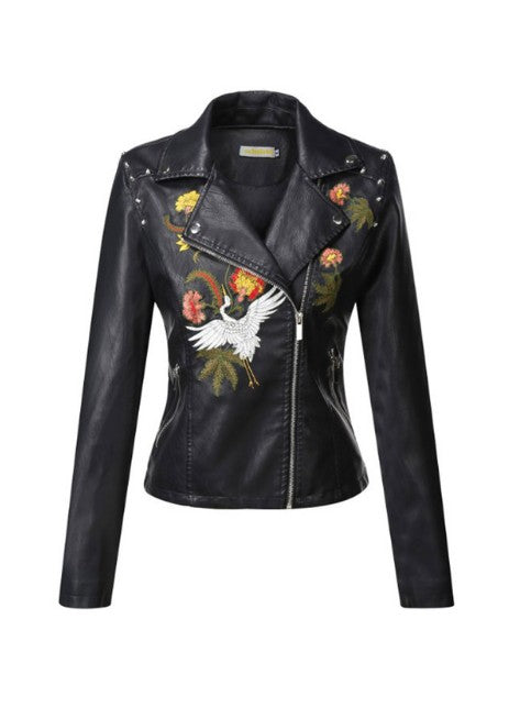 Leather Coats Motorcycle Jacket Black Outerwear Pu