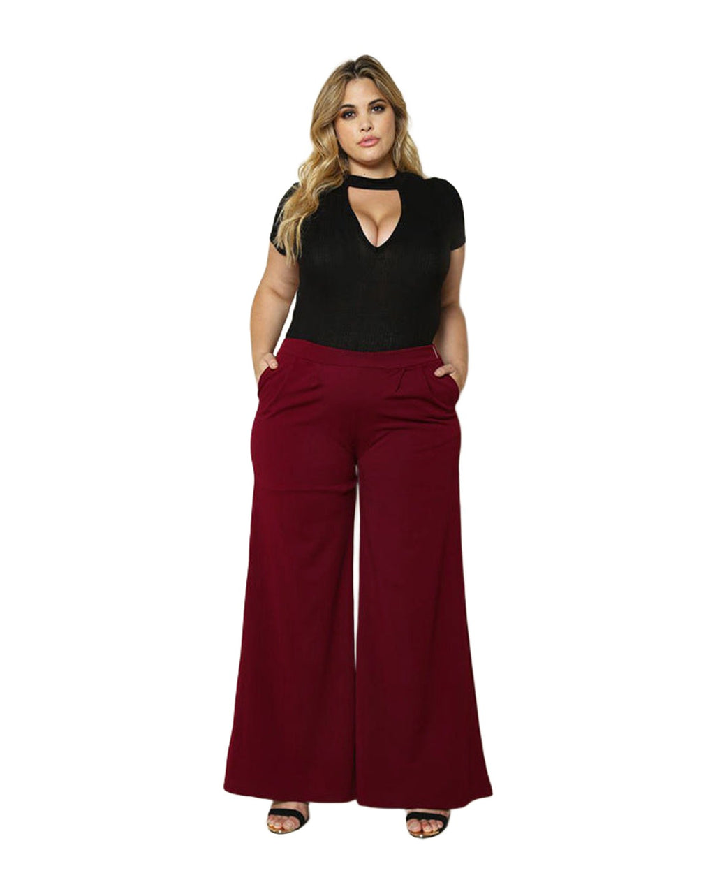 Knitted Wide-leg Pants photo 7