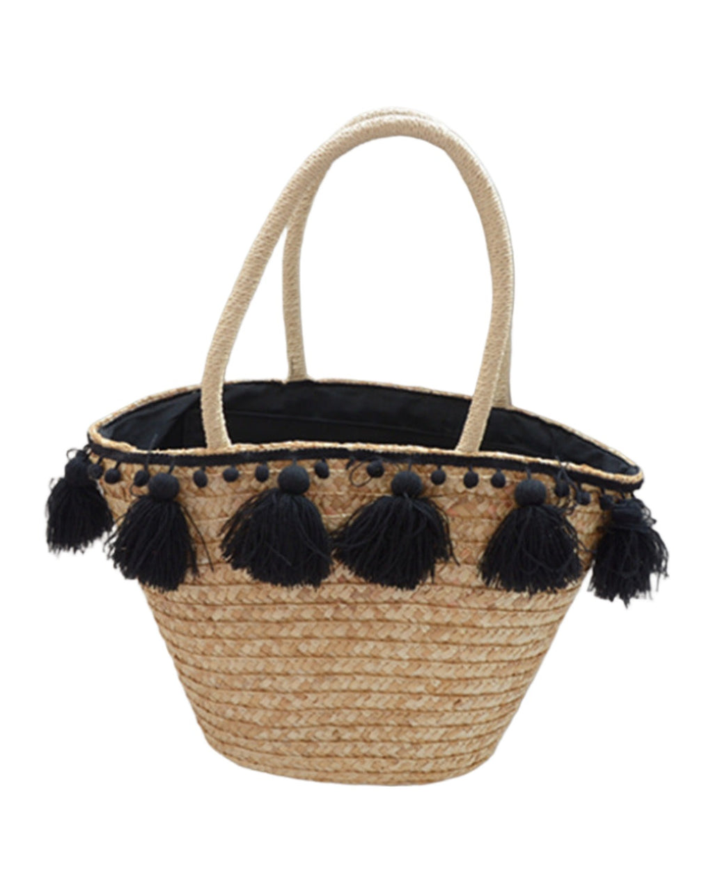 Hand-woven Tassel Shoulder Bag photo 1