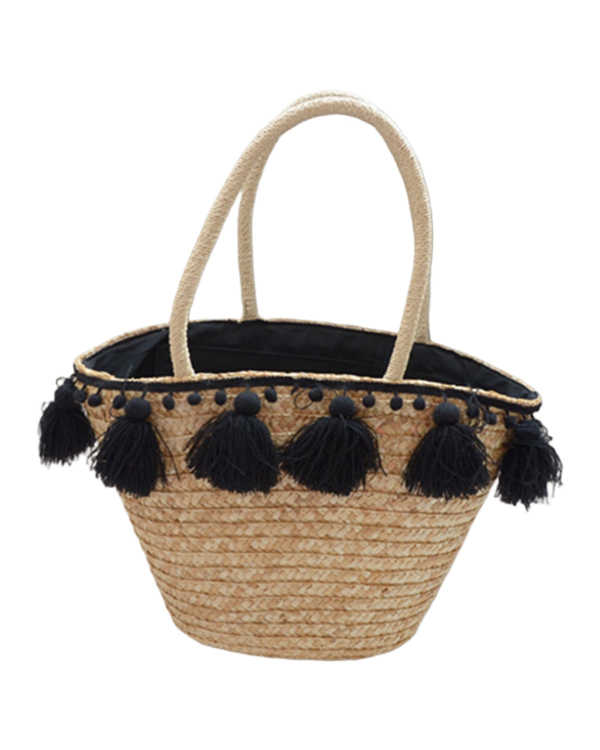 Hand-woven Tassel Shoulder Bag photo 1
