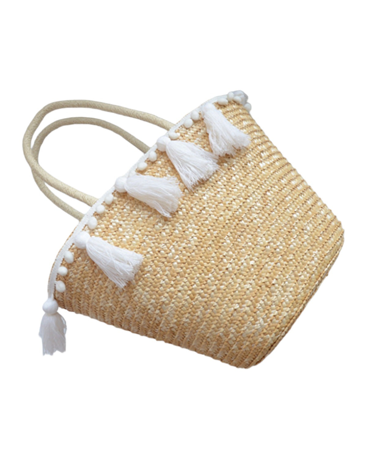 Hand-woven Tassel Shoulder Bag photo 4