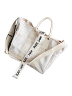 Letter Print Tote