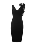 High Waist Slim Fit Party Dress photo 2