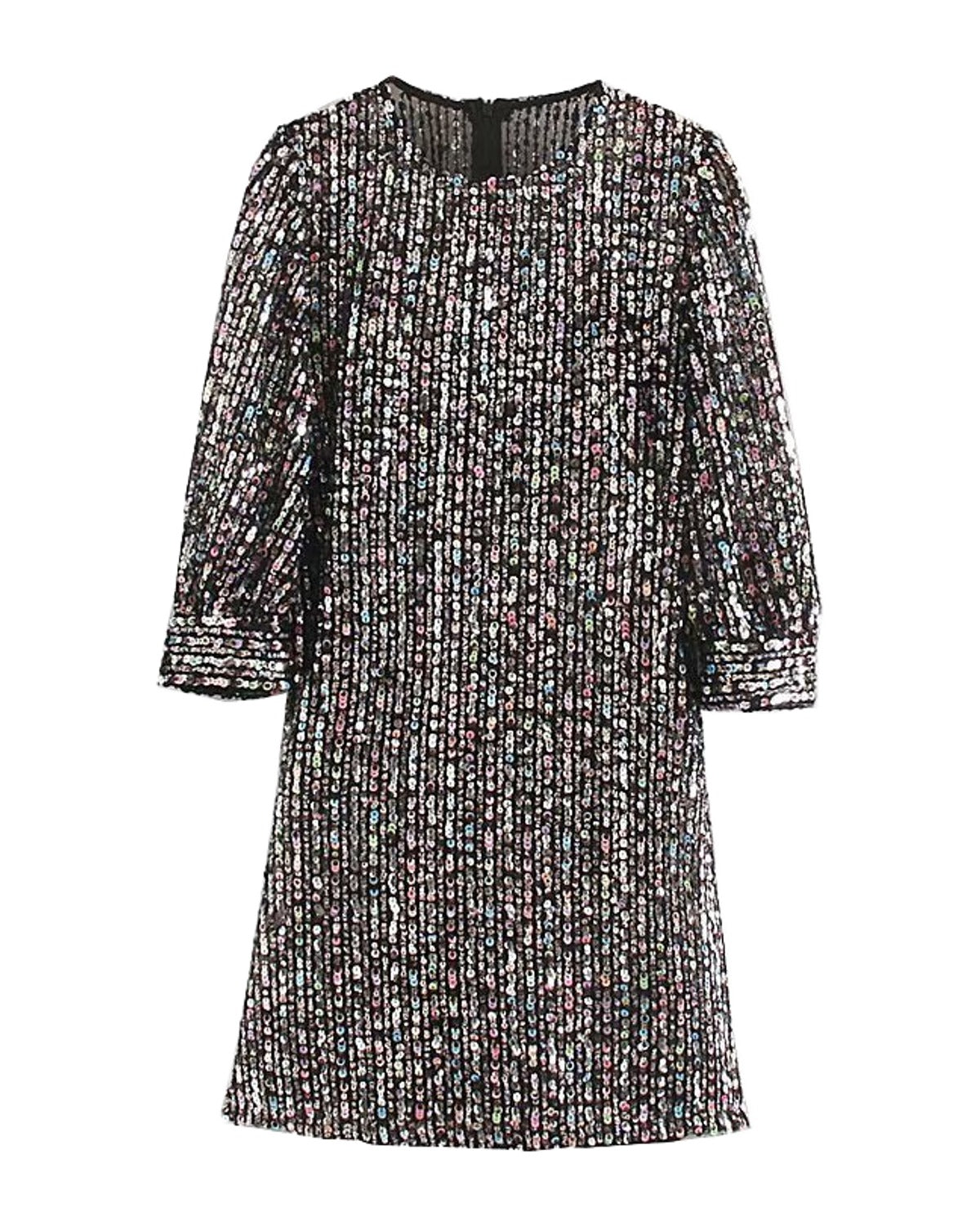 Dress Sequined Mini Long photo 4