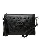 Leather Messenger Fringed Bag photo 1