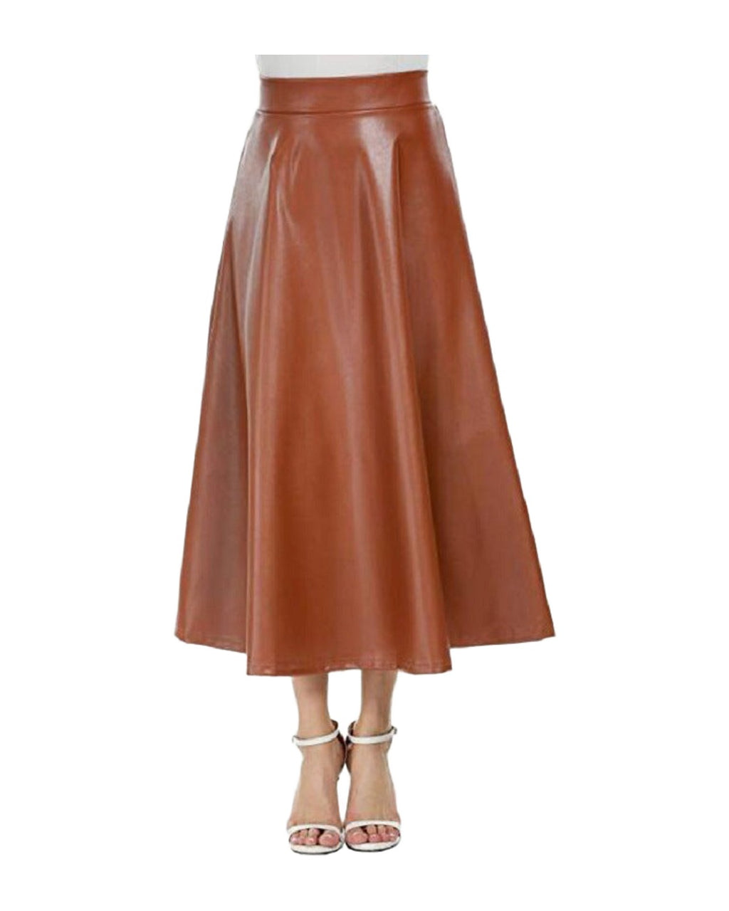 Pu Skirt Long High Waist photo 1