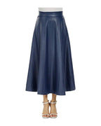 Pu Skirt Long High Waist photo 3