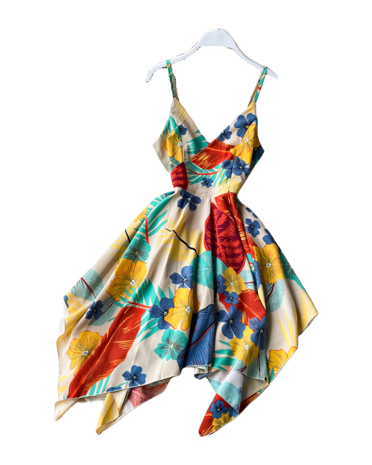 V-neck Chiffon Dress photo 6