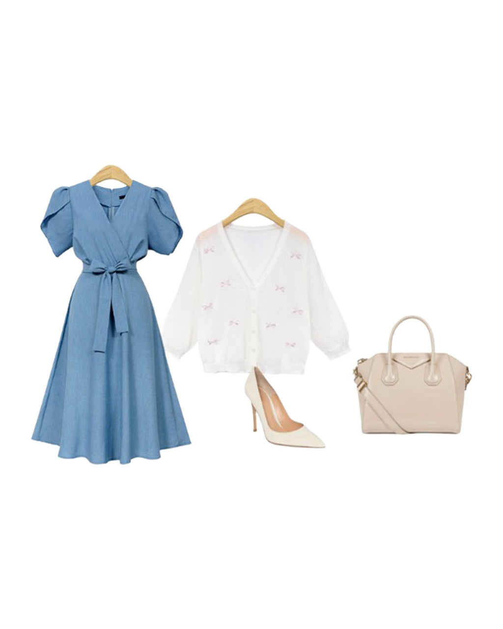 V-neck Waist Dress photo 7