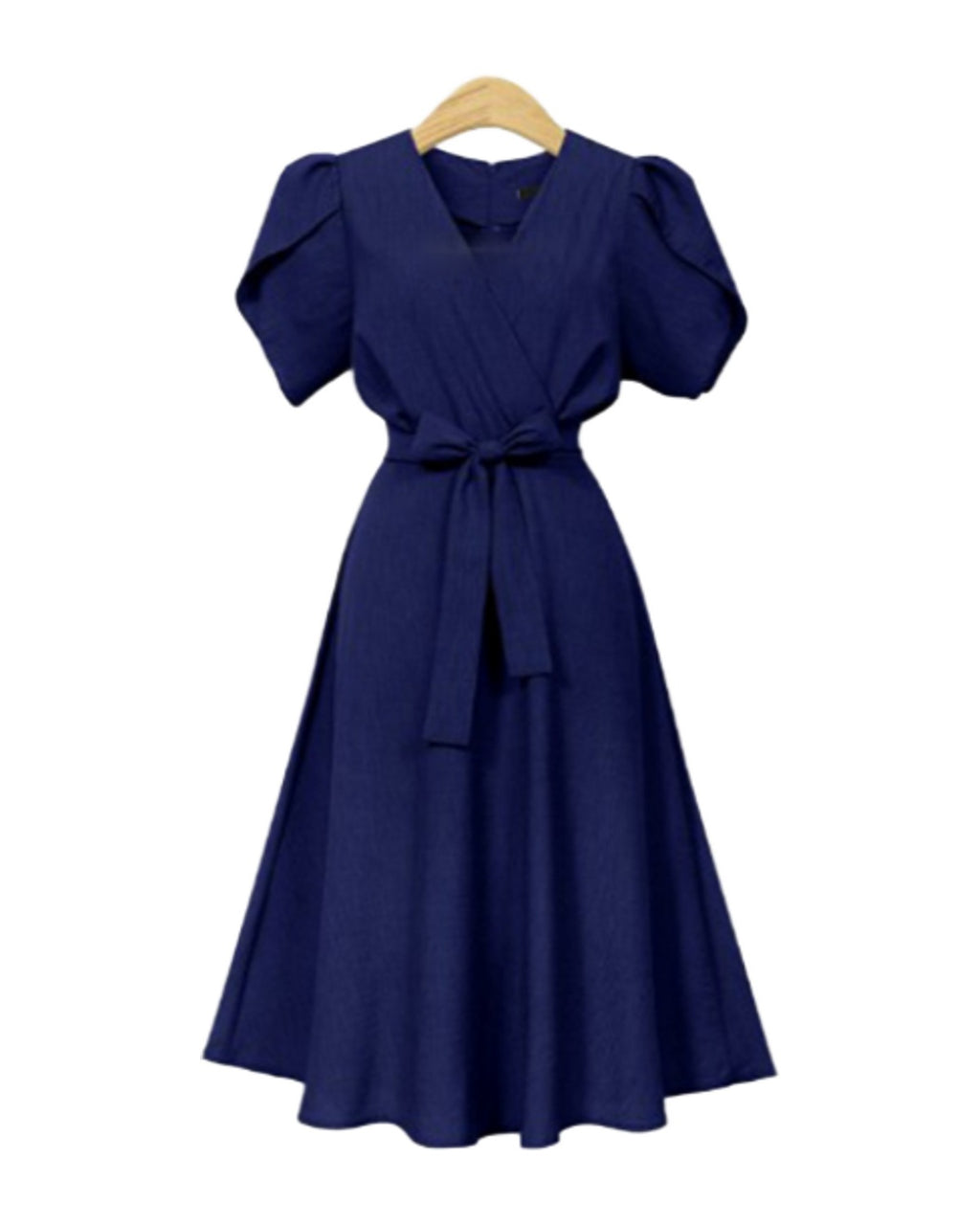 V-neck Waist Dress photo 9