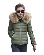 Slim Cotton Padded Jacket Down photo 2