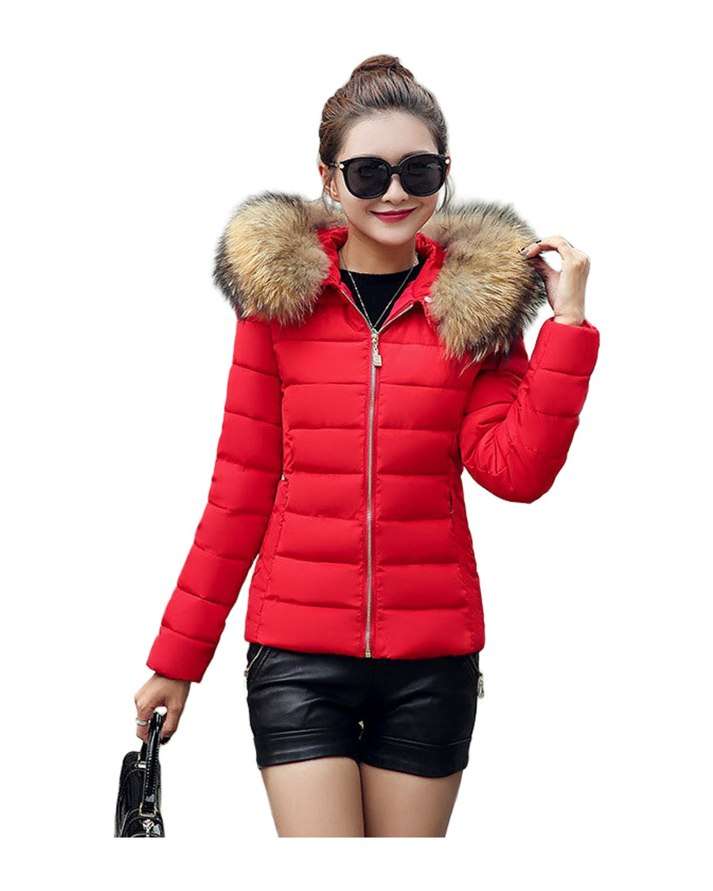 Slim Cotton Padded Jacket Down photo 4
