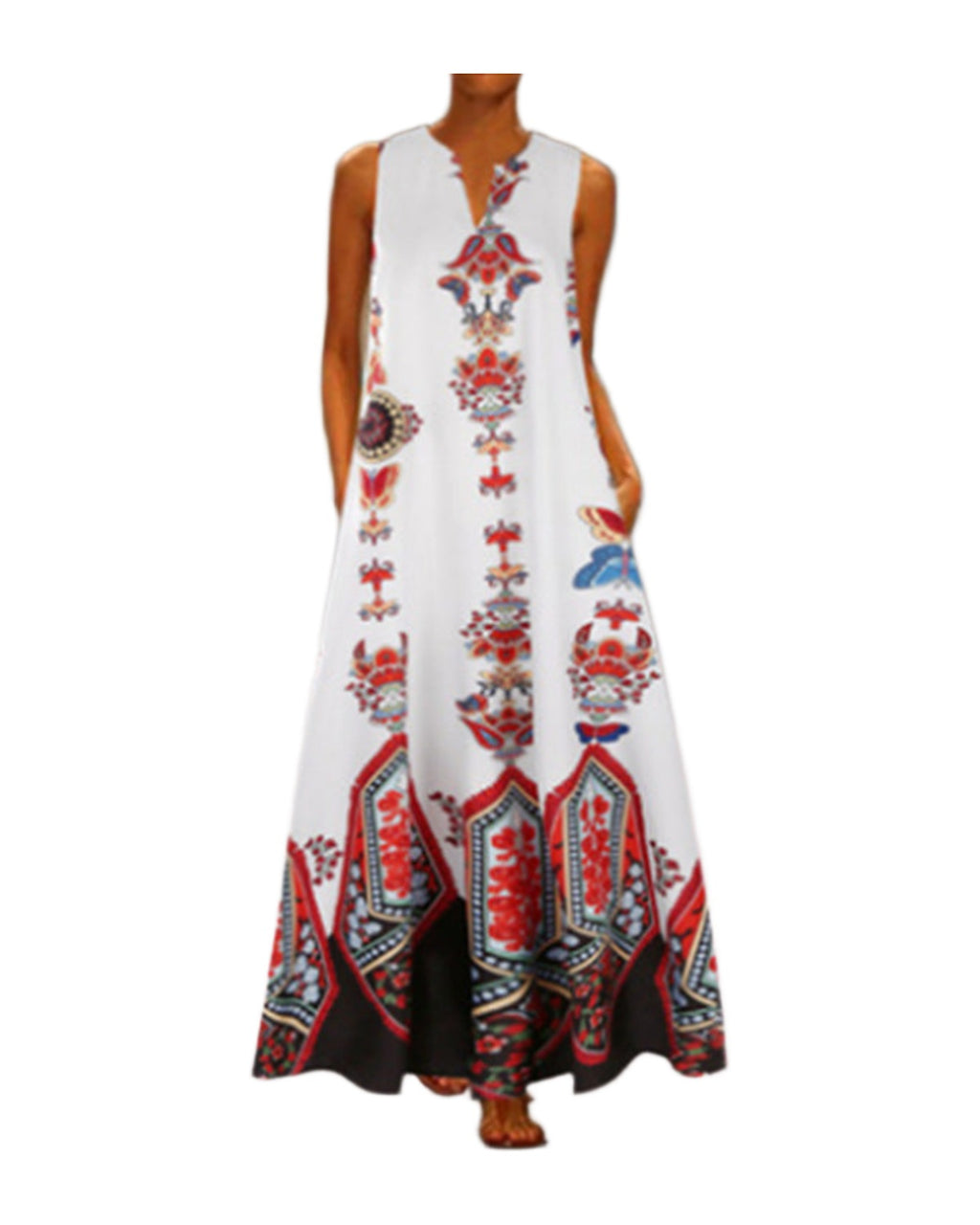 V-neck Swing Dress photo 1