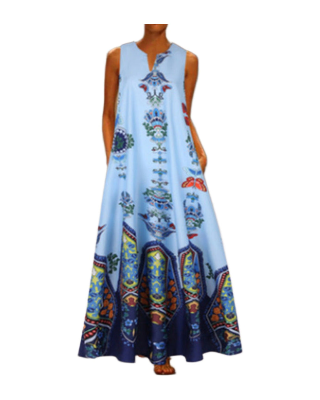 V-neck Swing Dress photo 4