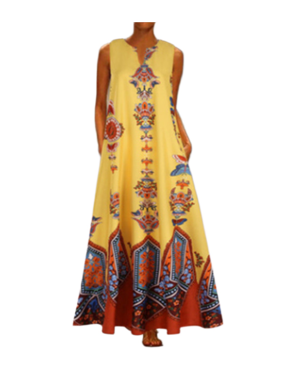 V-neck Swing Dress photo 5