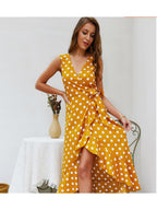 Polka Dot Sleeveless Dress