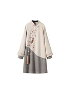 Dress Autumn Winter Chinese Hanfu Cheongsam
