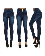 Europe High Waist Slim Jeans photo 11