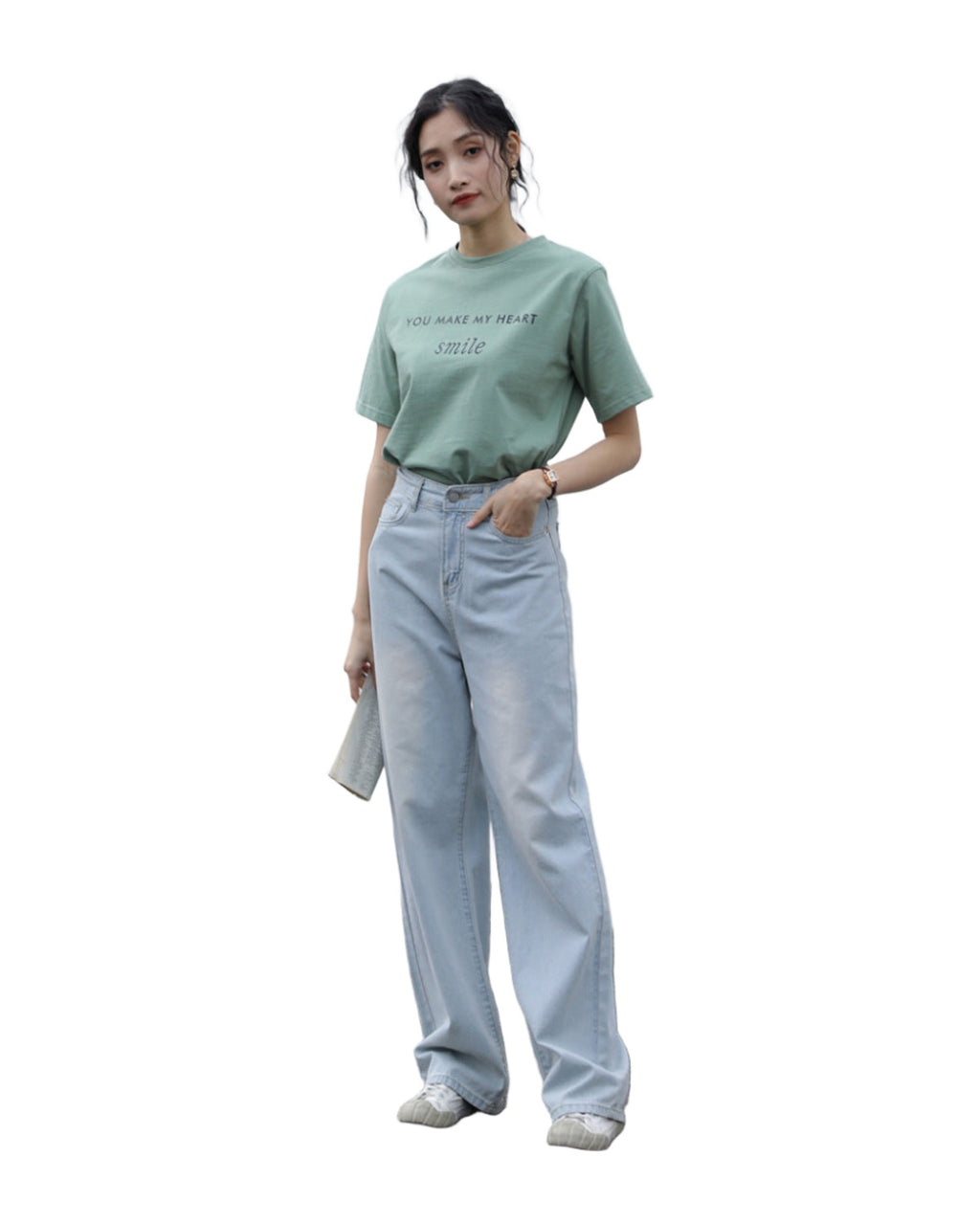Letter Printed T-shirt White photo 23