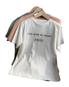 Letter Printed T-shirt White photo 9