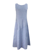 Casual Striped Sleeveless Maxi Dress photo 7