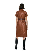 Pu Faux Leather Dress photo 5