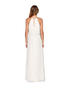 Halter Chiffon Maxi Dress photo 6
