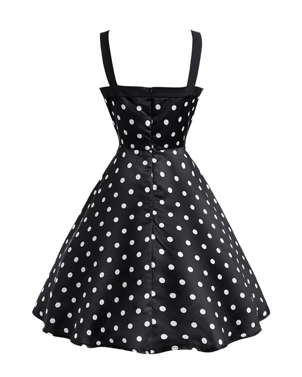 Polka Dot Print Vintage Dress photo 1