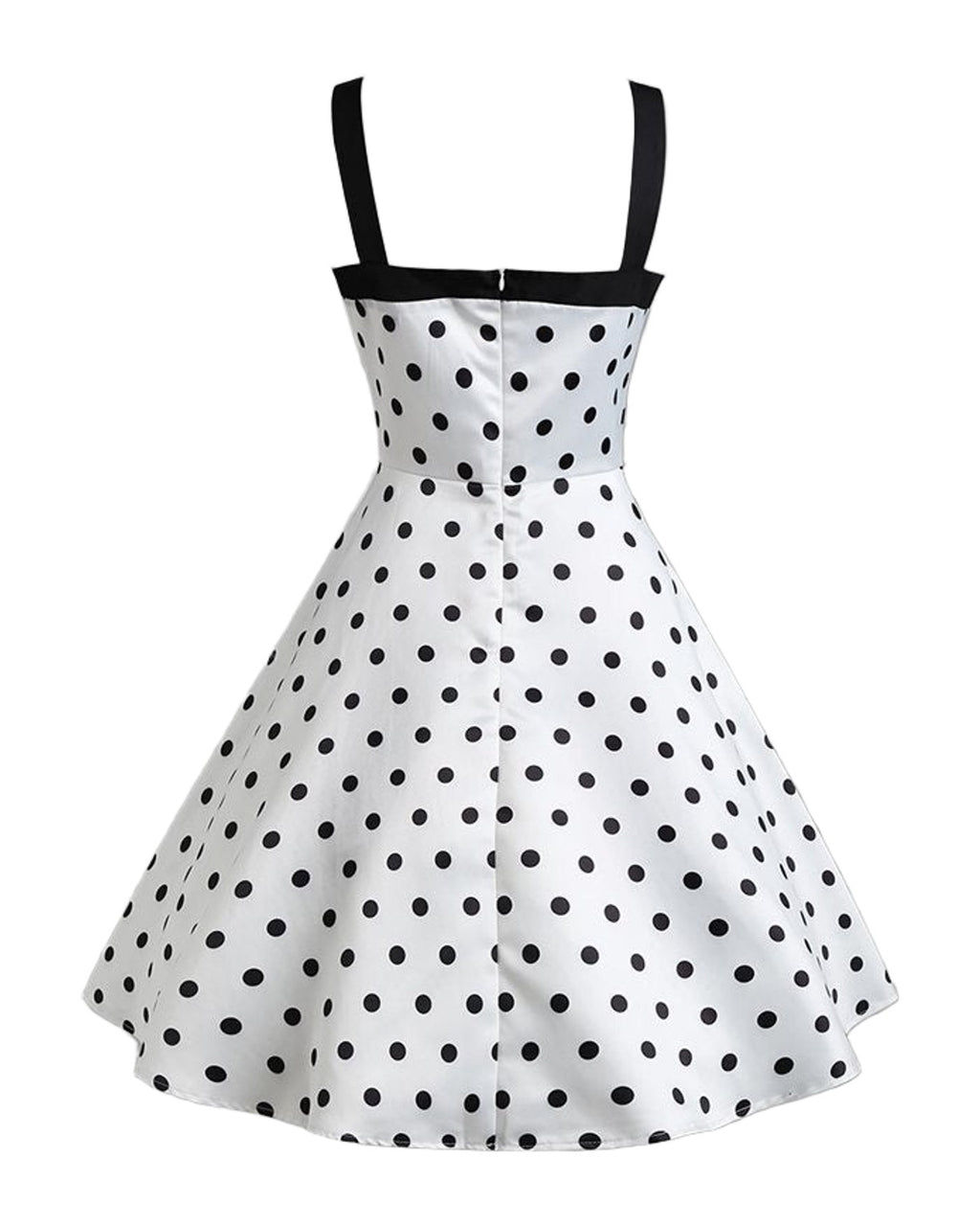 Polka Dot Print Vintage Dress photo 2