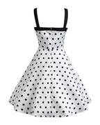 Polka Dot Print Vintage Dress photo 2