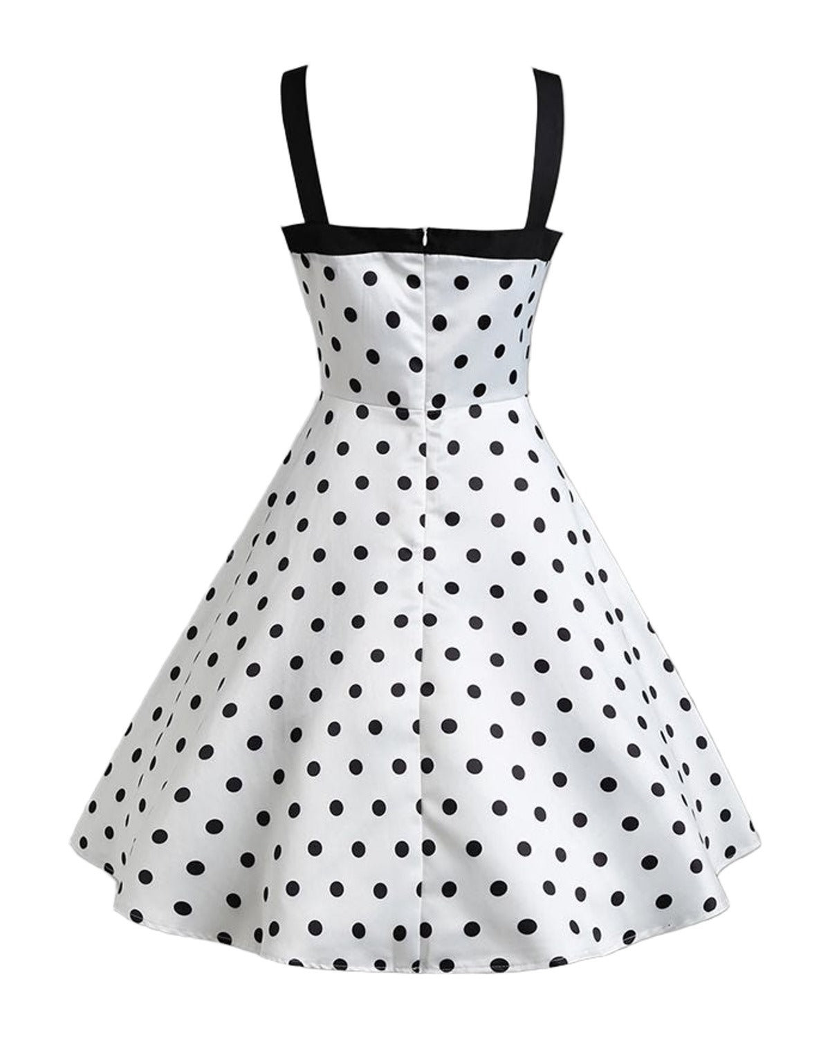Polka Dot Print Vintage Dress photo 2