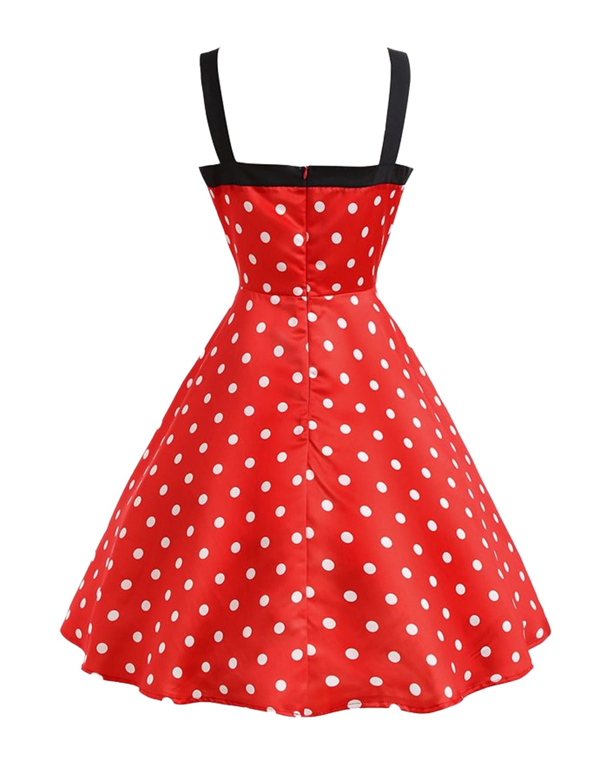 Polka Dot Print Vintage Dress photo 4