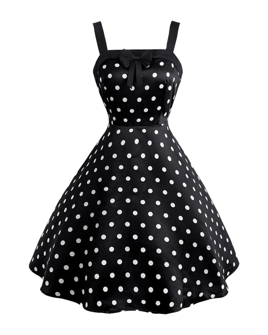 Polka Dot Print Vintage Dress photo 5